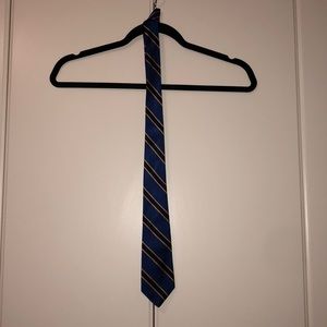 Brooks Brothers Blue Angled Stripe Boys Tie